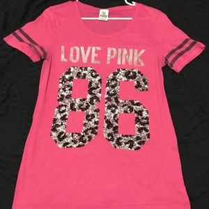 Victoria’s Secret Pink sequin shirt